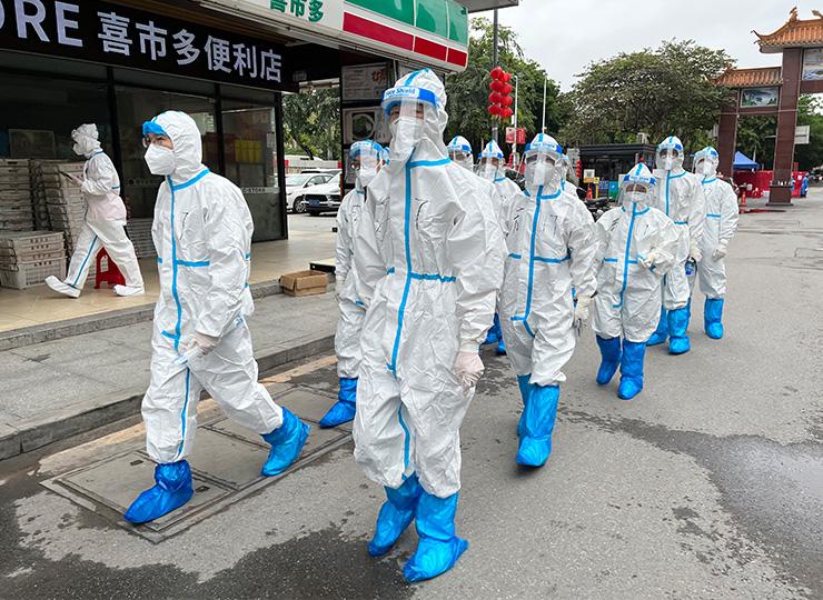 集团党员助力广州疫情封控区，筑牢抗疫“长城”